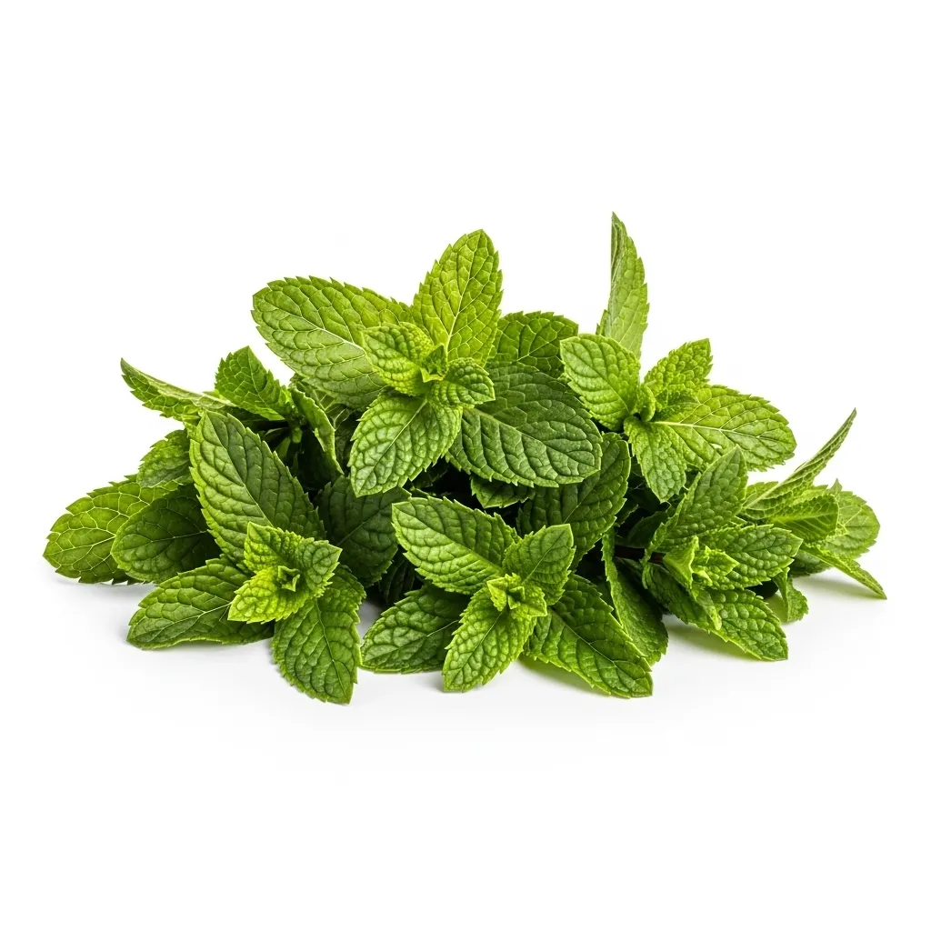 Refreshing and highly aromatic Mint Leaves grown locally in the UAE. Harvested daily to ensure peak fragrance for your teas, salads, and mojitos. Order fresh local herbs for delivery across Dubai.
