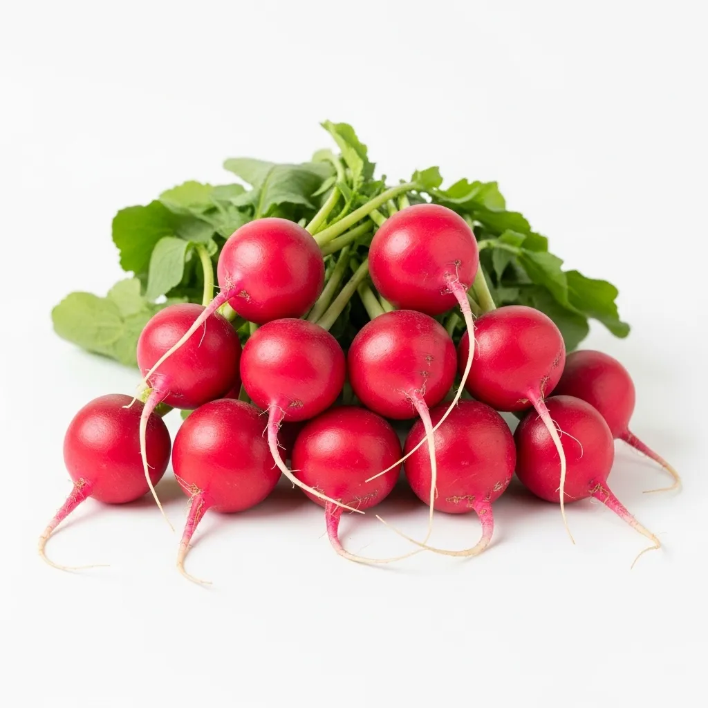 Zesty and crunchy Local Radishes grown in the UAE. These peppery globes are harvested daily for maximum "snap" and freshness. The perfect addition to your local salads. Fast delivery across the UAE.