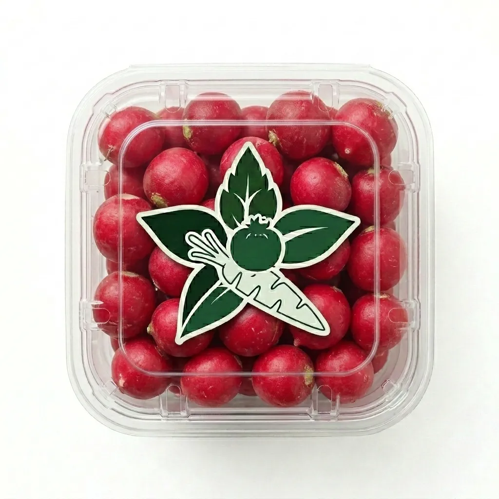 Premium Dutch Radishes imported from Holland. Exceptionally clean, bright, and crunchy with a sophisticated peppery finish. Gourmet quality vegetables delivered fresh to your door in Dubai.